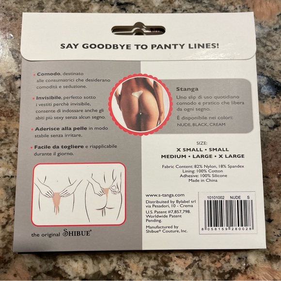 SHIBUE Strapless Panty Lot of 3 Size Small, Cream, Black and Nude colors. New. - Picture 2 of 5